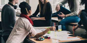 employee onboarding together as a group - ving success story image